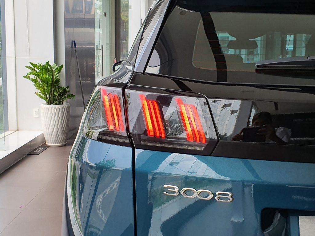 Peugeot 3008 đèn hậu